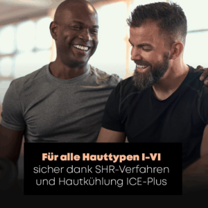 Haarentfernung für alle Hauttypen geeignet